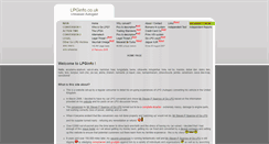 Desktop Screenshot of lpginfo.co.uk